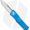 Microtech Combat Troodon S/E OTF Automatic Knife Blue (3.8" Stonewash) -Microtech Microtech Combat Troodon SE OTF Blue SW BHQ 98101 jr
