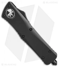 Microtech Combat Troodon Bowie OTF Knife Tactical (3.8" Black Serr) 146-2T 6 Microtech Combat Troodon Bowie OTF Knife Tactical (3.8" Black Serr) 146-2T -Microtech Microtech Combat Troodon bowie tactical black serr 146 2T BHQ 52370 er spine
