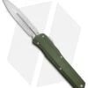 Microtech Cypher D/E OTF Automatic Knife Smooth OD Green (4" Stonewash)