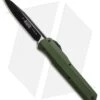 Microtech Cypher S/E OTF Automatic Knife Smooth OD Green (4" Black) 42S-1OD