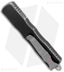 Microtech Dirac D/E OTF Automatic Knife Distressed Black (2.9" Apocalyptic) 8 Microtech Dirac D/E OTF Automatic Knife Distressed Black (2.9" Apocalyptic) -Microtech Microtech Dirac DE OTF Distressed Black Apocalyptic BHQ 131512 jr side