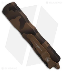 Microtech Dirac D/E Signature Series OTF Automatic Knife Coyote Camo (2.8" Serr) 8 Microtech Dirac D/E Signature Series OTF Automatic Knife Coyote Camo (2.8" Serr) -Microtech Microtech Dirac DE Signature Series OTF AK Coyote Camo 2in Serr BHQ 178247 td side