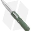Microtech Dirac Dagger OTF Automatic Knife OD Green (2.88" Stonewash Full Serr) -Microtech Microtech Dirac Dagger OTF Auto OD Green SW Full Serr BHQ 111330 jr 1
