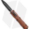 Microtech Dirac Delta OTF Automatic Knife Tan (3.75" Black) 227-1TA