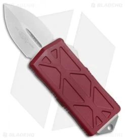 Microtech Exocet Dagger CA Legal OTF Automatic Knife Merlot (1.9" Apocalyptic)