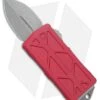 Microtech Exocet Dagger CA Legal OTF Automatic Knife Red (1.9" Apocalyptic)