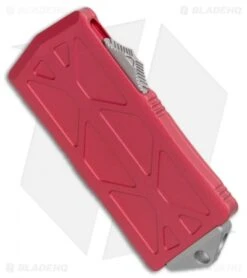 Microtech Exocet Dagger CA Legal OTF Automatic Knife Red (1.9" Apocalyptic) -Microtech Microtech Exocert Dagger CA Legal OTF Auto Red Apocalyptic BHQ 110878 jr spine