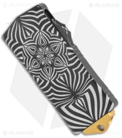 Microtech Exocet Source D/E Dagger CA Legal OTF Automatic Knife (1.9" Black) -Microtech Microtech Exocet DE Ca Legal OTF Auto Source Black Gold BHQ 140631 jr spine