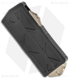 Microtech Exocet Dagger CA Legal OTF Automatic Knife Black Al (1.9" Bronze ) -Microtech Microtech Exocet Dagger CA Legal OTF Auto Black Bronze BHQ 141433 jr spine