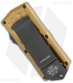 Microtech Exocet Dagger CA Legal OTF Champagne Gold (1.9" Black Serr) 157-2 CG 8 Microtech Exocet Dagger CA Legal OTF Champagne Gold (1.9" Black Serr) 157-2 CG -Microtech Microtech Exocet Dagger CA Legal OTF Auto Champagne Gold Black Serr 157 2CG BHQ 116139 jr side