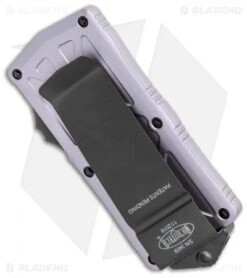 Microtech Exocet Dagger CA Legal OTF Automatic Knife Gray (1.9" Black) 157-1GY -Microtech Microtech Exocet Dagger CA Legal OTF Auto Gray Black 157 1GY BHQ 112482 jr side 2