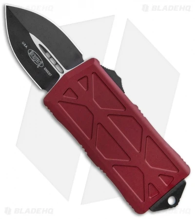 Microtech Exocet Dagger CA Legal OTF Automatic Knife Merlot Red (1.9" Black) 3 Microtech Exocet Dagger CA Legal OTF Automatic Knife Merlot Red (1.9" Black)