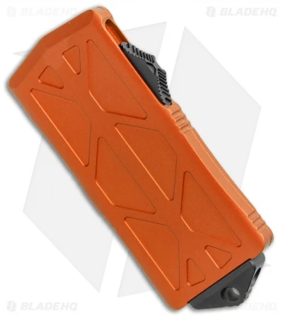 Microtech Exocet Dagger CA Legal OTF Automatic Knife Orange (1.9" Black) 4 Microtech Exocet Dagger CA Legal OTF Automatic Knife Orange (1.9" Black) - Image 2