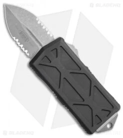 Microtech Exocet Dagger CA Legal OTF Automatic Knife Black (1.9" Apocalyptic)