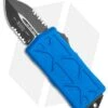 Microtech Exocet Dagger CA Legal OTF Automatic Knife Blue (1.9" Black Serr)