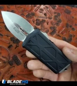 Microtech Exocet Dagger CA Legal OTF Automatic Knife (1.9" Stonewash) 12 Microtech Exocet Dagger CA Legal OTF Automatic Knife (1.9" Stonewash) -Microtech Microtech Exocet Dagger CA Legal OTF Automatic Knife Stonewash BHQ 99150 kp zacs pic