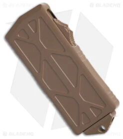 Microtech Exocet Dagger CA Legal OTF Automatic Knife Tan (1.9" Tan) -Microtech Microtech Exocet Dagger CA Legal OTF Automatic Knife Tan 1in Tan BHQ 181941 td spine