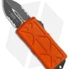 Microtech Exocet Dagger CA Legal OTF Automatic Orange (1.9" Black Serr) 157-2OR