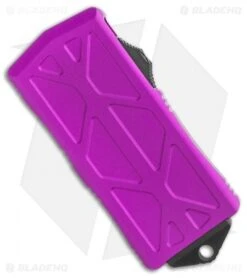 Microtech Exocet Dagger CA Legal OTF Automatic Violet (1.9" Black Serr) 157-2 VI -Microtech Microtech Exocet Dagger CA Legal OTF Automatic Violet 1.9in Black Serr 157 2 VI BHQ 115649 LS Spine
