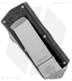 Microtech Exocet Dagger OTF Automatic Knife Black (1.9" SW Fully Serr) 157-12 -Microtech Microtech Exocet Dagger OTF Auto Black SW Full Serr BHQ 144592 jr side