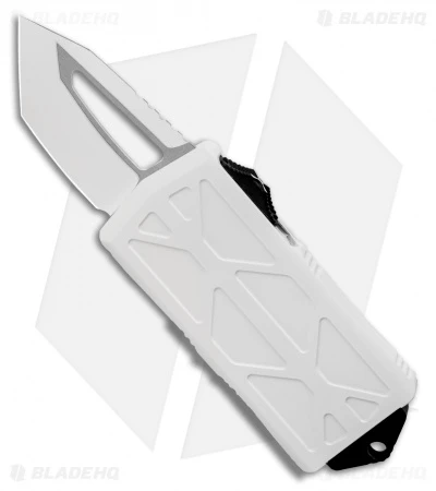 Microtech Exocet Tanto Stormtrooper CA Legal OTF Automatic Knife (1.9" White) 3 Microtech Exocet Tanto Stormtrooper CA Legal OTF Automatic Knife (1.9" White)