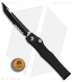 Microtech Halo III 3 OTF Automatic Knife (4" Two-Tone Serr) *Collection* -Microtech Microtech Halo III Two Tone Serr Collection BHQ 0512 er bottlecap