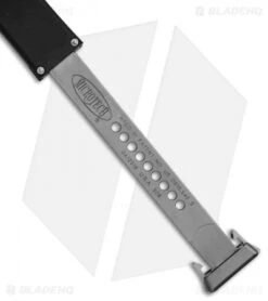 Microtech Halo VI Tanto OTF Automatic Knife Black (4.4" Satin) 250-4 -Microtech Microtech Halo VI Tanto OTF Black Satin 250 4 BHQ 84173 jr pullout