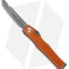 Microtech Halo VI Tanto OTF Knife Orange Distressed (4.4" Apocalyptic) -Microtech Microtech Halo VI Tanto Orange Distressed Apocalyptic 250 10DOR BHQ 93726 jr
