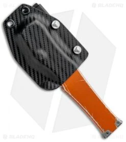 Microtech Halo VI Tanto OTF Knife Orange Distressed (4.4" Apocalyptic) -Microtech Microtech Halo VI Tanto Orange Distressed Apocalyptic 250 10DOR BHQ 93726 jr sheath