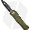 Microtech Hera D/E Automatic Knife Dagger OD Green Aluminum (3" Black)