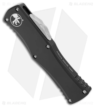 Microtech Hera OTF Automatic Knife Dagger Black Aluminum (3" Apocalyptic) 4 Microtech Hera OTF Automatic Knife Dagger Black Aluminum (3" Apocalyptic) - Image 2