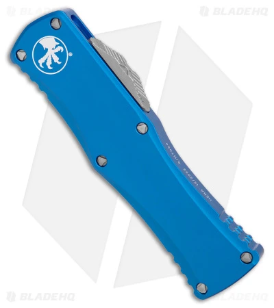 Microtech Hera S/E OTF Automatic Knife Blue Aluminum (3" Apocalyptic) 4 Microtech Hera S/E OTF Automatic Knife Blue Aluminum (3" Apocalyptic) - Image 2