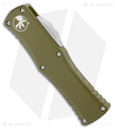 Microtech Hera S/E OTF Auto Knife DP OD Green Alum (3" Apoc SW)703-10 APOD 4 Microtech Hera S/E OTF Auto Knife DP OD Green Alum (3" Apoc SW)703-10 APOD - Image 2