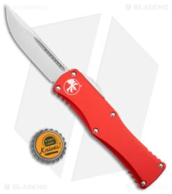 Microtech Hera S/E OTF Automatic Knife Red (3" Stonewash) -Microtech Microtech Hera SE OTF Auto Red SW BHQ 176515 jr bottlecap