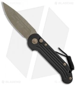 Microtech LUDT Automatic Knife Black (3.4" Bronze Apocalyptic) 135-13AP