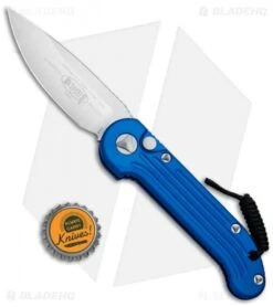 Microtech LUDT Automatic Knife Blue (3.4" Satin) 135-4BL 9 Microtech LUDT Automatic Knife Blue (3.4" Satin) 135-4BL -Microtech Microtech LUDT Auto Blue Satin 135 4BL BHQ 72399 jr bottlecap