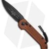 Microtech LUDT Automatic Knife Tan Aluminum (3.4" Black)