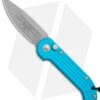 Microtech LUDT Automatic Knife Turquoise (3.4" Apocalyptic) 135-10APTQ -Microtech Microtech LUDT Auto Turquoise Apocalyptic 135 10APTQ BHQ 106930 jr