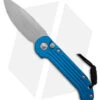 Microtech LUDT Automatic Knife Blue (3.4" Stonewash) 135-10BL