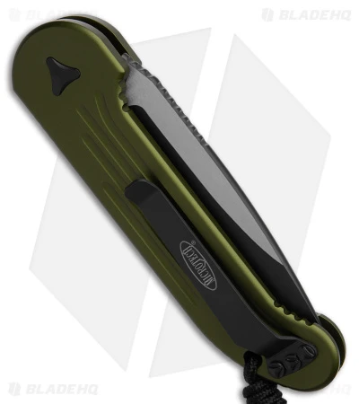 Microtech LUDT Automatic Knife OD Green (3.4" Black) 135-1OD 5 Microtech LUDT Automatic Knife OD Green (3.4" Black) 135-1OD - Image 3
