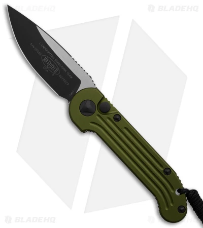 Microtech LUDT Automatic Knife OD Green (3.4" Black) 135-1OD 3 Microtech LUDT Automatic Knife OD Green (3.4" Black) 135-1OD