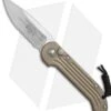 Microtech LUDT Automatic Knife Tan (3.4" Satin Serr) 135-5TA