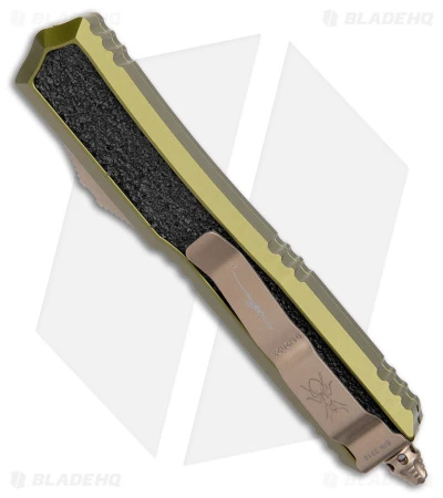Microtech Makora D/E Signature Series OD Green (3.4" Bronze) 5 Microtech Makora D/E Signature Series OD Green (3.4" Bronze) - Image 3