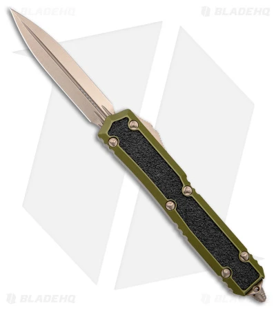 Microtech Makora D/E Signature Series OD Green (3.4" Bronze) 3 Microtech Makora D/E Signature Series OD Green (3.4" Bronze)