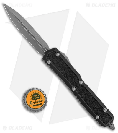 Microtech Makora Signature D/E OTF Automatic Knife Black (3.4" Apocalyptic) 6 Microtech Makora Signature D/E OTF Automatic Knife Black (3.4" Apocalyptic) - Image 4