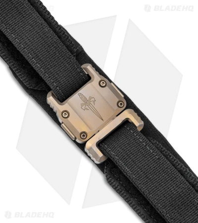 Microtech Marfione Custom Apis Tactical Belt Black Ti 91-BKTTI-38 4 Microtech Marfione Custom Apis Tactical Belt Black Ti 91-BKTTI-38 - Image 2