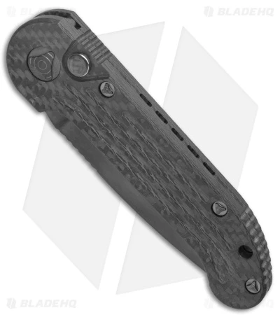 Microtech Marfione Custom LUDT Auto Knife Carbon Fiber (3.3" DLC M390) 4 Microtech Marfione Custom LUDT Auto Knife Carbon Fiber (3.3" DLC M390) - Image 2