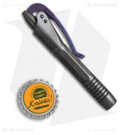 Microtech Marfione Custom Siphon II DLC Ti W/ Purple Haze Lever -Microtech Microtech Marfione Custom Siphon 2 ti purple haze lever BHQ 67914 er size