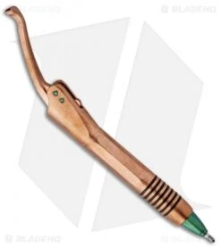 Microtech Marfione Custom Siphon II Copper W/ Antique Green Hardware