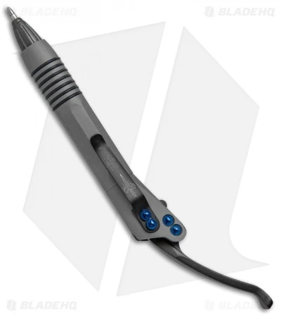 Microtech Marfione Custom Siphon II Vapor Blast Titanium W/ Ti Hardware 3 Microtech Marfione Custom Siphon II Vapor Blast Titanium W/ Ti Hardware